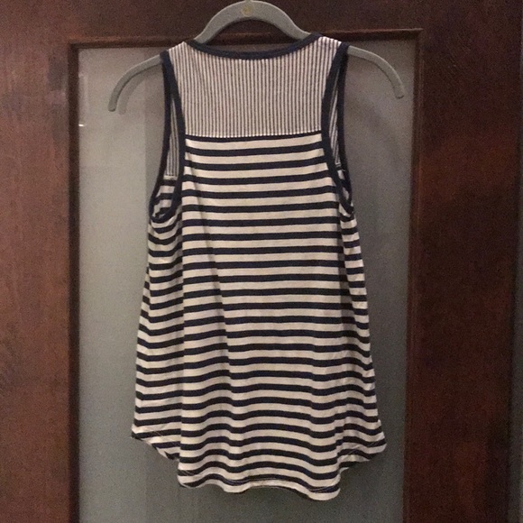 Striped flowy tank - Picture 3 of 4